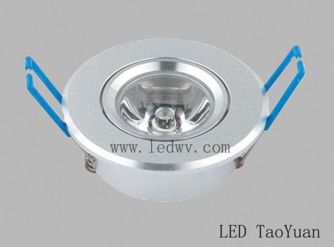 LED Ceiling light 1×3W